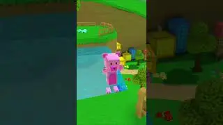 I'm hiding from turtle #superbearadventure #bear #shorts #roblox #minecraft #panda