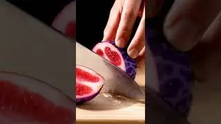 🥶Brain And maze-like purple design ASMR #purplefruit #asmr #mazelike #satisfying #relaxinsound