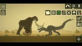 behemoth and anguirus (Melon Playground)