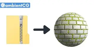 [OUTDATED] Pixar USD on ambientCG - Import materials within seconds (example in Blender)