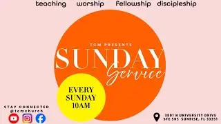 Watch Us Live with Prosnel Prosper | TCM Church