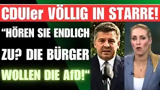 TOTALAUSFALL BEI DER CDU 🚨 REPORTERIN LEGT DEN FINGER IN DIE WUNDE 🚨CDU RATLOS, AfD IM AUFWIND!