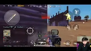 1v4 Clutch by crypto On NV Squad | Pubg Mobile