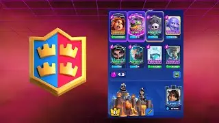 Classic 2v2 Playing In Clash Royal using SD Splashyard Freeze deck