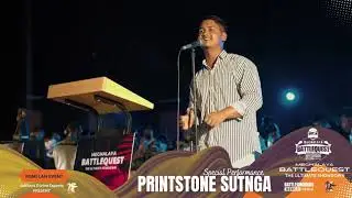 BGMI Final LAN Event | Meghalaya BattleQuest | Special Performance | Printstone Sutnga