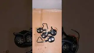 New Owl shape Led indicator For My splendor bike 🦅&spades;️ #splendormodification #unboxing #shorts #love