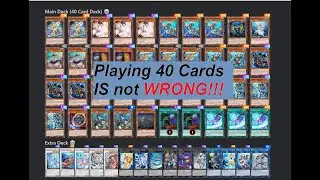 Should you play 40 cards?