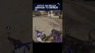 HOW TO USE DECOY GRENADE CALL OF DUTY MOBILE SEASON 11 FINAL SNOW #codm #shorts