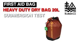 Heavy Duty First Aid Dry Bag 20L Big River: Submersion Test