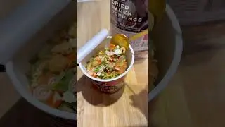 Also mom dinner 🍜😅 #girldinner #momlife #noods #shindramen #quick #easy #bentonoods