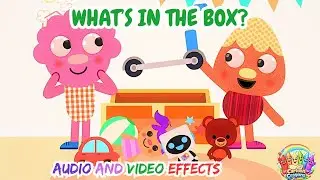 Noodle and Pals Presents: What's in the Box? | Children Song | Remix of Video and Audio Effect