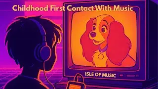 Isle of Music - Childhood First Contact With Music 🎶 Synthwave 2025 | Official Lyric Video