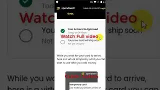 Spendwell | Free Virtual Visa | SurveyJunkie Withdrawal Bank | Update Method |