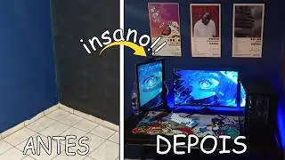 TRANSFORMEI MEU NOVO QUARTO GAMER!! 😳🔥