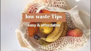 10 Low Waste Beginners Tips | Sabine Bente