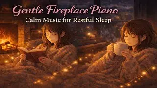 Gentle Fireplace Piano &ndash; Calm Music for Restful Sleep