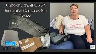 Unboxing and assembling an Airos P8 Pneumatic Compression Pump for Lipedema