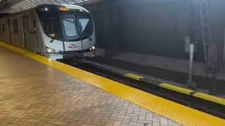 Rare: TTC Bombardier TR Cab Car 5726 Departs Southbound on Lawrence West Stn NB Platform