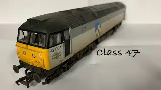 Opening the new tool railfreight construction sector class 47 with DCC sound by Bachmann