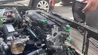 B18 with b16 head tear down for inspection
