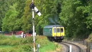 Class 122 passes Pentrefelin