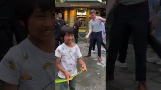 Celebrating National Yo-Yo Day with @NYYYC teaching tourist how to yo-yo in Time Square