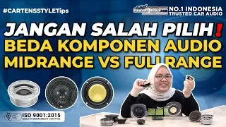 JANGAN SALAH PILIH‼️ INI PERBEDAAN SPEAKER FULLRANGE VS MIDRANGE. #TIPSAUDIOMOBIL SPEAKER MOBIL.