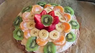 Vegan GF Fruit Pizza!!