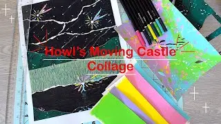 Studio Ghibli ASMR / Howl's Moving Castle collage / Relaxing Art For Sleep