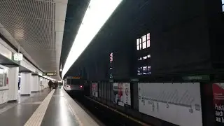 Jízda metrem linka U4 ze stanice Shottenring do stanice Spittelau 16.11.2025 (A)