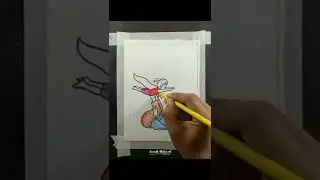 Father's love drawing 🥰💫। Father's and daughter love drawing ❤️ #shorts #fatherlove