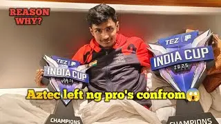 Aztec left ng pro's 😱confrom by nonstop gaming in live 🥶