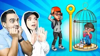 DOĞRUYU SEÇ VE ARKADAŞINI KURTAR !! 😱 Pull The String