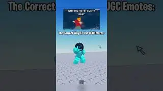 HE HIT EVERY BEAT 🔥 #roblox #ugc #emote #onbeat