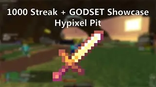 GODSET SHOWCASE + 1100 MEGASTREAK in Hypixel Pit