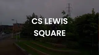 CS Lewis Square Aerial Stock Footage - 60 Frames Per Second - 4K