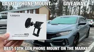 The Best Phone Mount Placement For Your 2016-2021 Honda Civic! Best Car Charger and View to Date!
