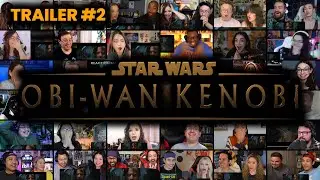 Obi-Wan Kenobi - Official Trailer || REACTION MASHUP || Disney+ || Darth Vader Reveal