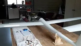 Duo Discus 4m Glider Flight Controls Test