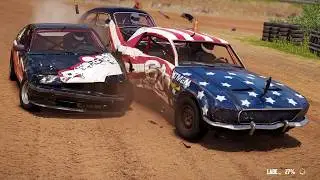 PS4 WRECKFEST Gameplay Deutsch - Crashen und gecrasht werden - Online Multiplayer Gameplay German