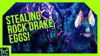 Using a Desmodus to Steal Rock Drake Eggs! Ep:12 (ARK Fjördur)