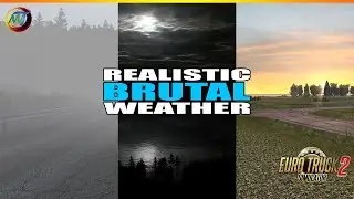 ETS2 MODS - Realistic Brutal Weather v5.0 by Kass [ETS2 1.37]