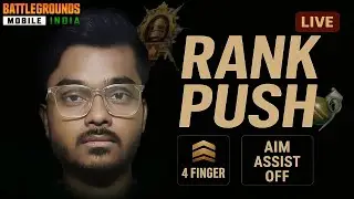 🔴BGMI 3.9 Update LIVE! | Rank Push | 4 Finger | RR99 Gaming
