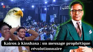 💥POWER 😲Tel fut un message r&eacute;volutionnaire sur le Kairos 2026 &agrave; Kinshasa Proph&egrave;te Joel Francis Tatu