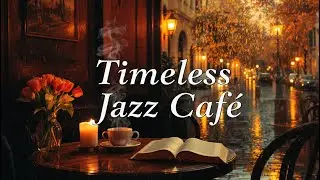 Intimate Jazz Cafe Tunes 🌃 Late Night Cityscape for Quiet Moments