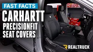 Covercraft Carhartt Super Dux PrecisionFit Seat Covers Fast Facts on a 2019 Chevy Silverado