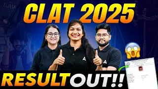 CLAT 2025 Results Out ! 🔥 Biggest Update on CLAT Official Result ✅ CLAT Result