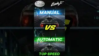 Pagani Zonda F TOP SPEED || Manual VS Automatic Transmission || NFS CARBON #nfs #racing #shorts