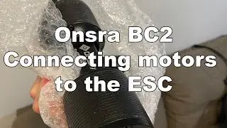 Onsra Blac Carve 2 Direct Drive - Connecting motors to the ESC