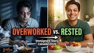 STOP Killing Yourself at Work! The Hidden Cost of the Immigrant Hustle Culture 😰 Canada 2026